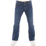 Blaue Unifarbene LEE Denver Jeans mit Stickerei aus Baumwolle für Herren Weite 42 