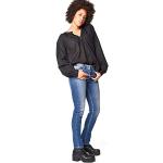 Blaue Lee Cooper Slim Fit Jeans mit Reißverschluss aus Denim für Damen Weite 26 