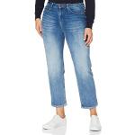 Reduzierte Hellblaue Lee Cooper Straight Leg Jeans mit Reißverschluss aus Denim für Damen Weite 25 