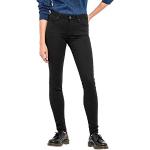 Reduzierte Schwarze LEE Scarlett Bio Skinny Jeans aus Denim für Damen Weite 33 