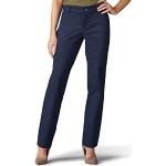 Royalblaue LEE 7/8-Hosen mit Reißverschluss für Damen Größe L 