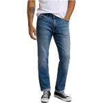 Blaue LEE Straight Leg Jeans aus Denim für Herren 