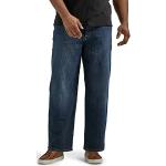 Lee Herren Big & Tall Custom Fit Loose Straight Leg Jeans, Vandal, 52W / 30L