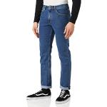 Reduzierte Blaue LEE Brooklyn Straight Leg Jeans aus Denim für Herren Weite 31 