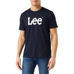 Marineblaue LEE Bio T-Shirts für Herren Größe M 