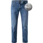 Blaue Bestickte LEE Bio Jeans mit Stickerei aus Denim für Herren Weite 29, Länge 30 für den für den Frühling 