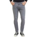 Graue LEE Slim Fit Jeans aus Denim für Herren Weite 28, Länge 32 