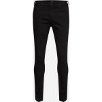Schwarze Casual LEE Stretch-Jeans mit Reißverschluss aus Denim für Damen 