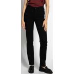 Reduzierte Schwarze Bestickte LEE Marion Jeans mit Stickerei mit Knopf aus Baumwollmischung für Damen Weite 29 