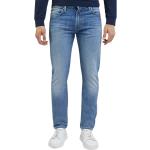 Hellblaue LEE Bio Slim Fit Jeans mit Reißverschluss aus Baumwolle für Herren 