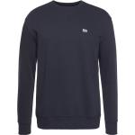 Marineblaue Casual LEE Rundhals-Ausschnitt Herrensweatshirts Größe S 