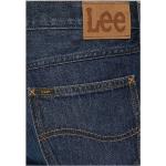 Blaue LEE Rider Jeans-Shorts aus Denim für Herren für den für den Sommer 