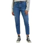 Blaue LEE Rider Slim Fit Jeans aus Denim für Damen Größe XS 