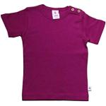 Reduzierte Gestreifte Sportliche Kurzärmelige Leela Cotton Bio Nachhaltige Kinderkapuzenshirts für Jungen Größe 92 