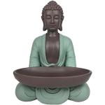 Reduzierte Braune Asiatische 20 cm Buddha Figuren 