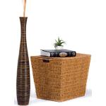 Reduzierte Braune Minimalistische 70 cm leewadee Bodenvasen & Vasen für Pampasgras 70 cm 