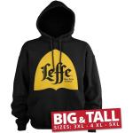 Leffe Alcove Logo Big & Tall Hoodie Black
