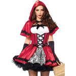 Rote Leg Avenue Gothic-Kostüme aus Brokat für Damen Größe L 