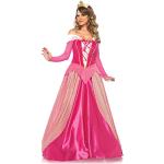 Pinke Leg Avenue Dornröschen Aurora Prinzessin-Kostüme aus Samt für Damen Größe XS 