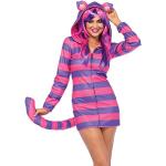 Reduzierte Pinke Leg Avenue Katzenkostüme aus Fleece für Damen Größe S 