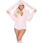 Pinke Leg Avenue Bunny-Kostüme für Damen Größe M 