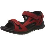 Reduzierte Rote Legero Outdoor-Sandalen mit Riemchen aus Leder für Damen Größe 38 für den für den Sommer 
