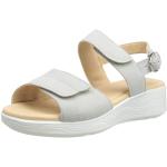 Graue Legero Outdoor-Sandalen für Damen Größe 43 für den für den Sommer 