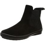 Schwarze Legero Tanaro Gore Tex Ankle Boots & Klassische Stiefeletten aus Leder leicht für Damen Größe 42 für den für den Winter 