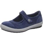 Blaue Elegante Legero Runde Low Sneaker mit Schnürsenkel in Normalweite aus Leder leicht für Damen Größe 40,5 