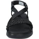 Schwarze Legero Outdoor-Sandalen aus Veloursleder Größe 37 für den für den Sommer 