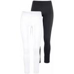 Leggings BOYSEN'S schwarz-weiß (weiß, schwarz) Damen Hosen Strandhosen