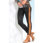 Schwarze bader Wetlook-Leggings & Glanzleggings aus Polyester für Damen Größe S 