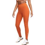 Reduzierte Orange Nike Damenleggings Größe M 