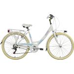 Legnano Transport Fahrräder Kinder Picadilly 26 Zoll 43 cm Junior 6G Felgenbremse Weiß
