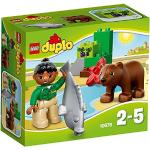 Bunte Lego Duplo Zoo Klemmbausteine 