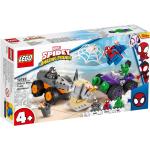 LEGO 10782 Marvel Spidey und seine Super-Freunde: Hulks und Rhinos Monster Truck-Duell, Konstruktionsspielzeug