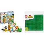 Reduzierte Grüne Lego Duplo Baustellen Klemmbausteine 