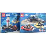 Bunte Lego City Polizei Spielschiffe 