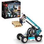 LEGO 42133 Technic 2-in-1 Teleskoplader Gabelstapler und Abschleppwagen Spielzeug, Baufahrzeug für Jungen und Mädchen ab 7 Jahren
