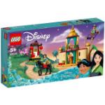 LEGO 43208 Disney Princess Jasmins und Mulans Abenteuer, Konstruktionsspielzeug
