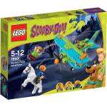 Weiße Lego Scooby Doo Shaggy Rogers Pferde & Pferdestall Minifiguren 