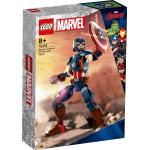 25 cm Lego Super Heroes Captain America Klemmbausteine für 7 - 9 Jahre 