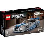 LEGO 76917 Speed Champions: 2 Fast 2 Furious - Nissan Skyline GT-R, Konstruktionsspielzeug