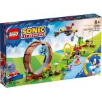 LEGO 76994 Sonic the Hedgehog Sonics Looping-Challenge in der Green Hill Zone, Konstruktionsspielzeug
