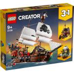 Lego Creator 3-in-1 Piraten & Piratenschiff Klemmbausteine für 9 - 12 Jahre 