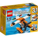 Schwarze Lego Creator Flugzeug Spielzeuge 