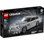 Silberne Lego Creator Expert Aston Martin Bausteine 