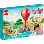 LEGO Disney 43216 Prinzessinnen auf magischer Reise Bausatz, Mehrfarbig