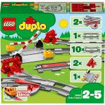 Reduzierte Rote Lego Duplo Eisenbahn Eisenbahn Spielzeuge 23-teilig 