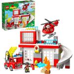 Bunte Lego Duplo Feuerwehr Klemmbausteine für 2 - 3 Jahre 
